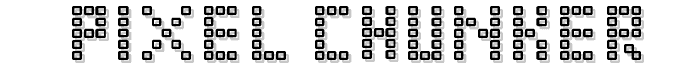 Pixel Chunker font